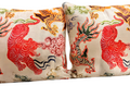 Himalaya Dragon Tiger in Cream Velvet