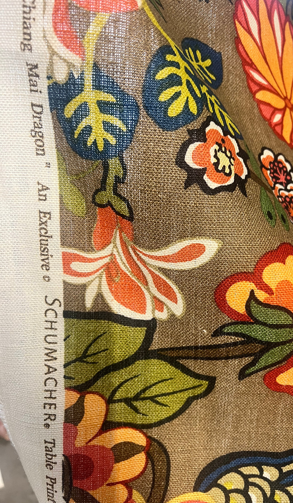 Schumacher Chang Mai Dragon in Mocha