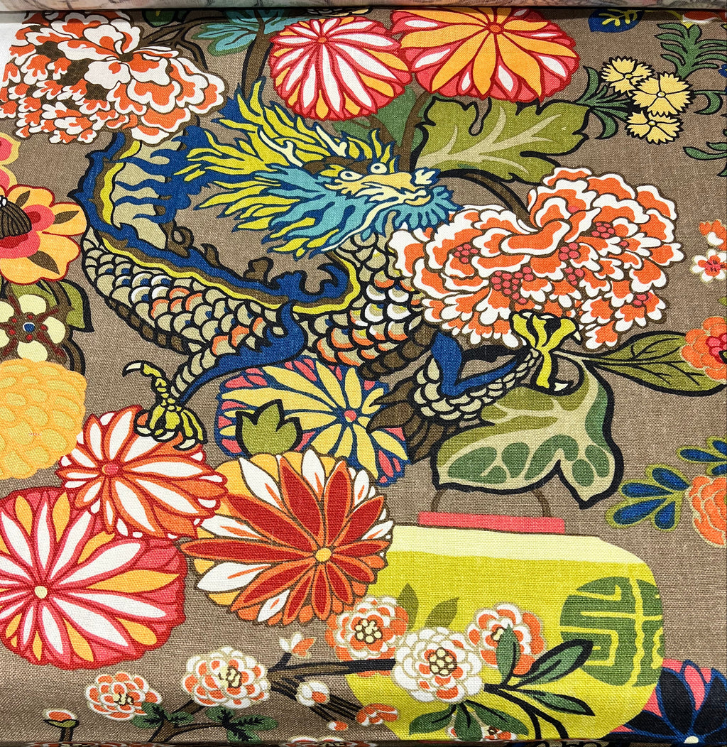 Schumacher Chang Mai Dragon in Mocha
