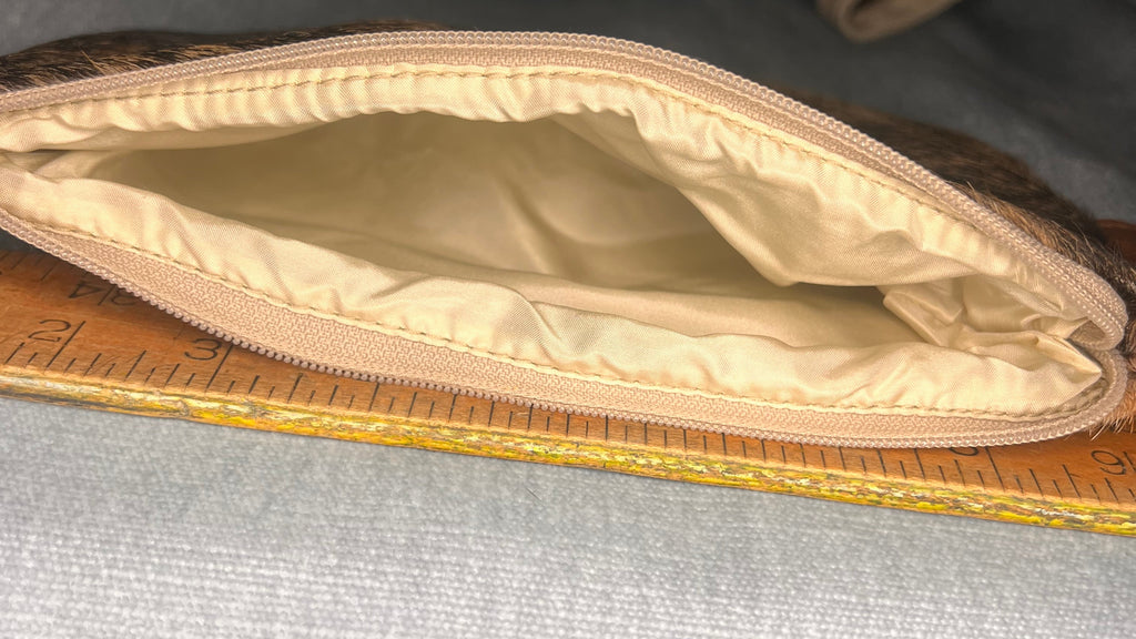 Hair on Hide Wristlet