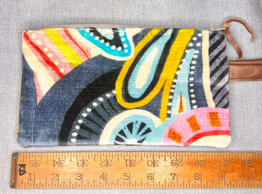 Velvet Ikat Wristlets