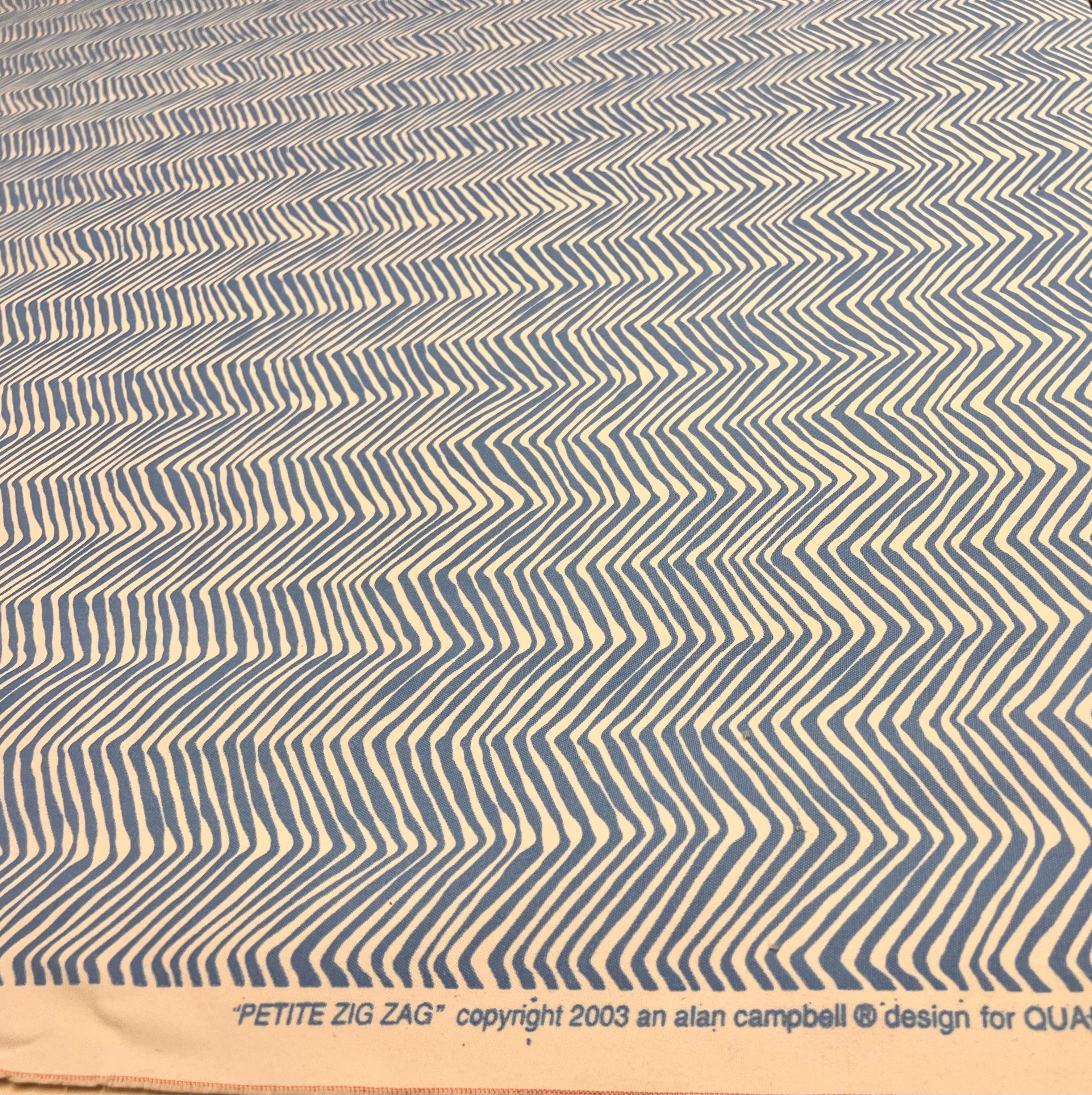 Alan Campbell for Quadrille Petite Zig Zag